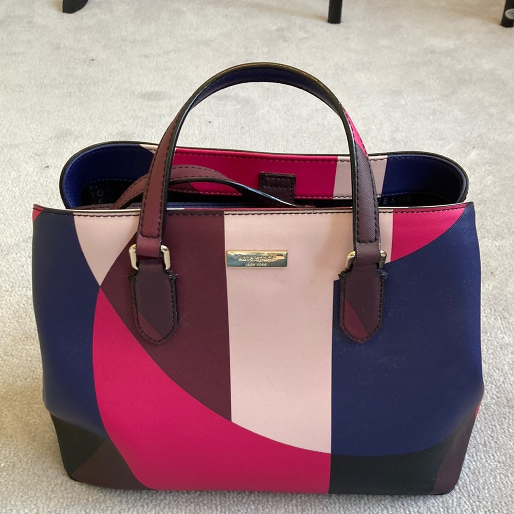 29. NWOT. KATE SPADE MULTICOLOR TOTE